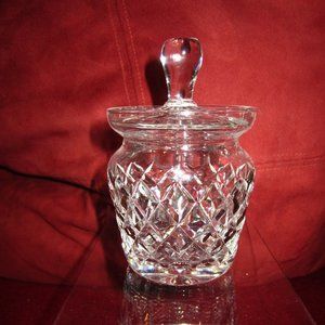 Vintage Webb England Honey/Mustard Jar